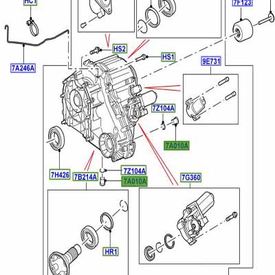 PLUG M16 TRANSMISSION CASE IYB500020