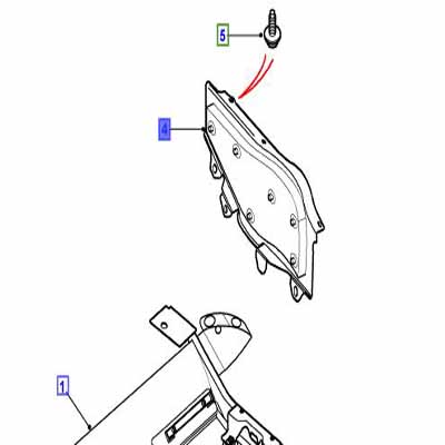 BOUCLIER – COMPARTIMENT MOTEUR GAUCHE KRN500100