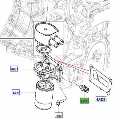 INTERRUPTEUR – PRESSION D’HUILE LR000633