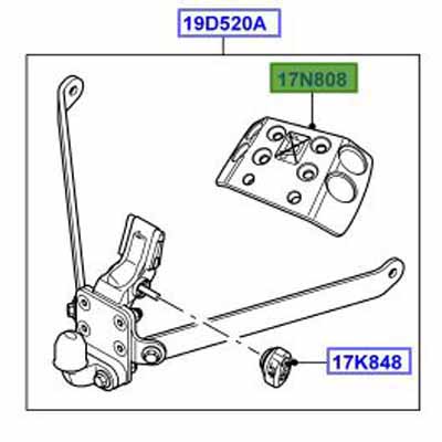 HOOK TOW BAR LR005741