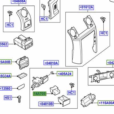 BRACKET INSTRUMENT PANEL LR022570