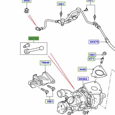 ACTUATOR SERVICE KIT, LH, INCL. PIN, INCLUDES ROD LR023088