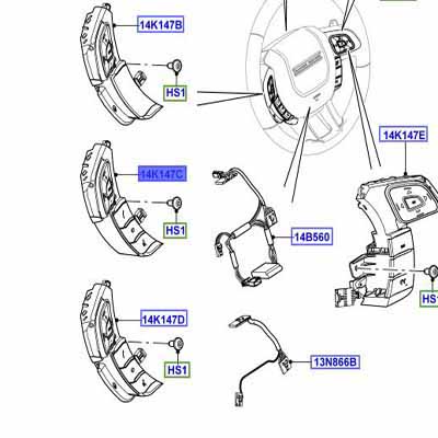 INTERRUPTEUR GAUCHE LR024663