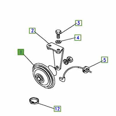 HORN HIGH NOTE SINGLE HORN PRC2057