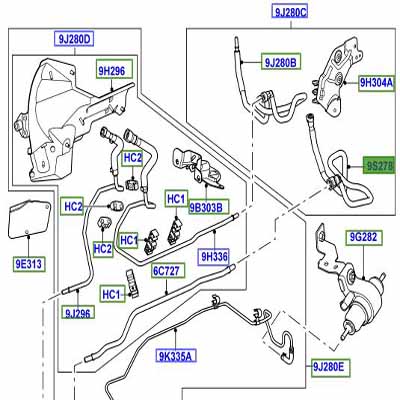 TUBE – FUEL LINES WJP502120