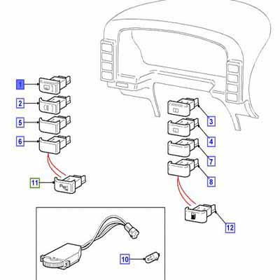 SWITCH-PUSH PUSH FOG-FRONT YUG102620