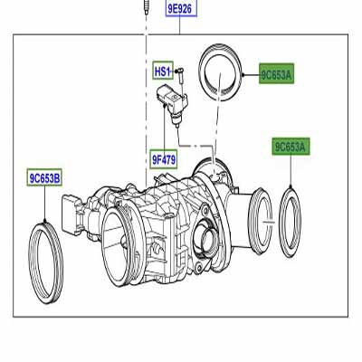 SEAL – THROTTLE HOUSING  REAR 1316152