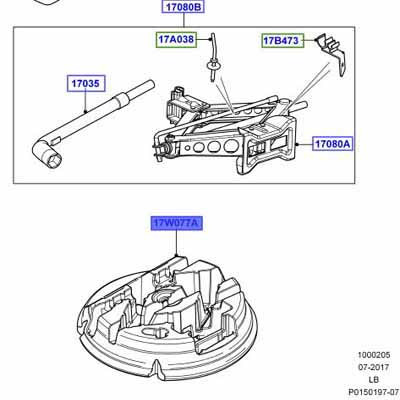 TRAY – UTILITY LR023893
