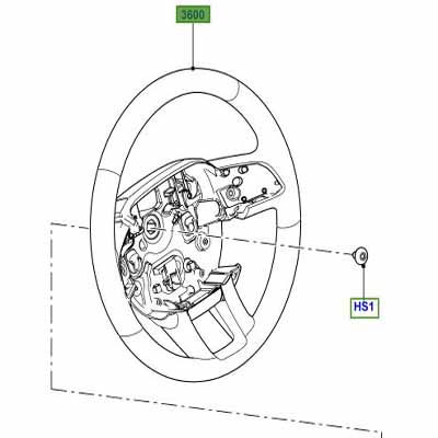 WHEEL – STEERING LR047924