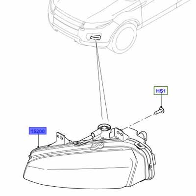 LAMPE – BROUILLARD DROITE LR068978