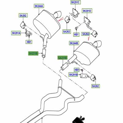 CLAMP 60MM EXHAUST SYSTEM WCL500040