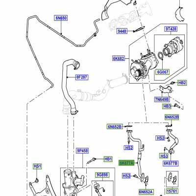 HOSE – OIL RETURN LR013611