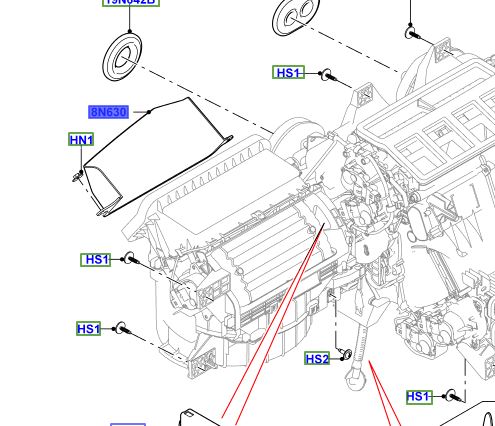 DEFLECTOR – AIR INTAKE LR038865