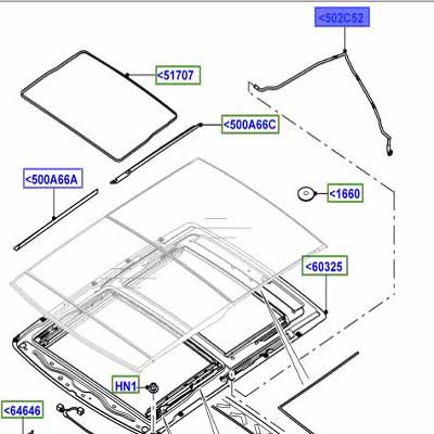 TUBE – WATER DRAIN LEFT HAND LR054830