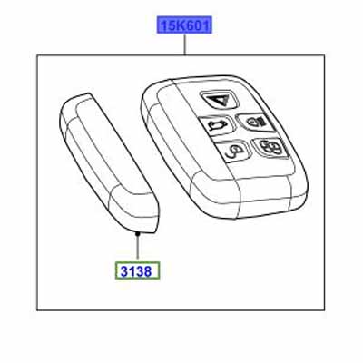 KEY REMOTE CONTROL SYSTEM LR065379