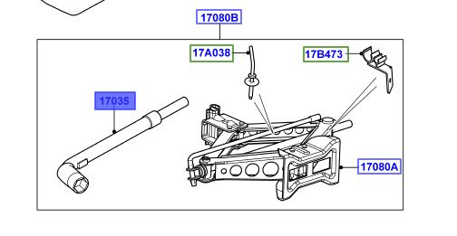 TOOL WRENCH – WHEEL NUT LR070383