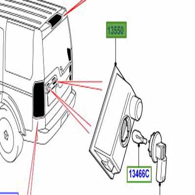 LAMP – LICENCE PLATE LED XFC500040LED