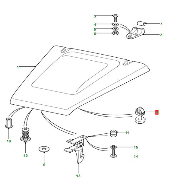 BUFFER BONNET CJM500040G