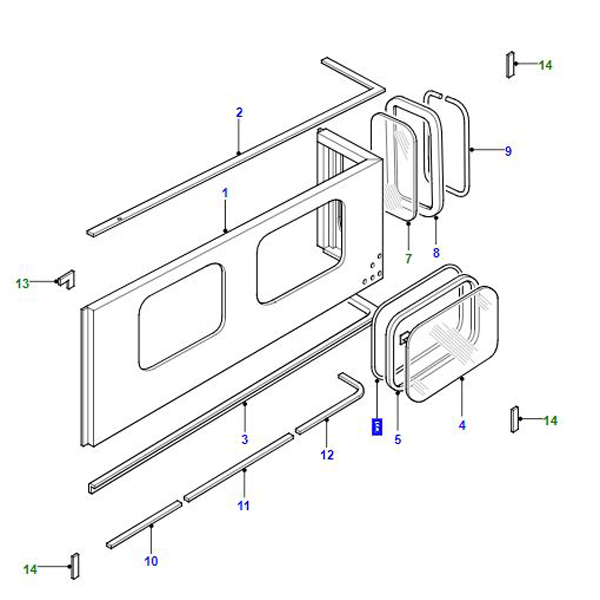 Filler Strip – Glazing And Sealing DBF500040