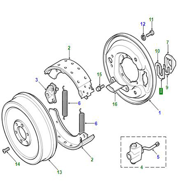 PLAQUE DE VERROUILLAGE LT 85 TRANSMISSION 515467