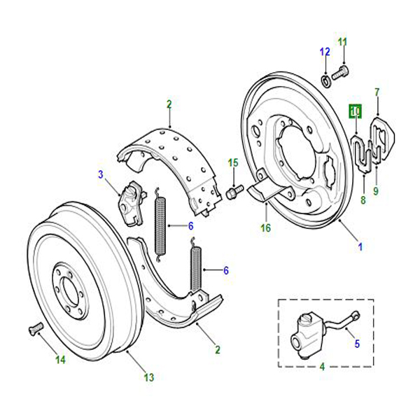 PLAQUE DE VERROUILLAGE LT 85 TRANSMISSION 515468