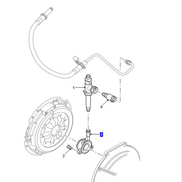 CLUTCH SLAVE CYLINDER LR068979G