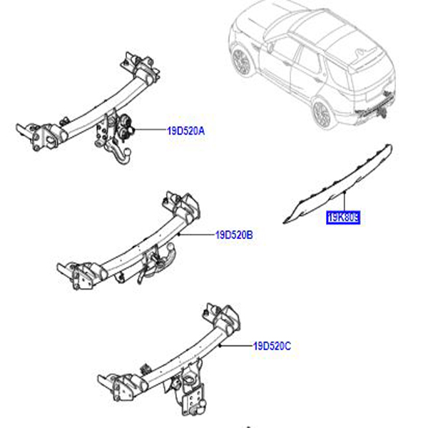 COVER TOWING HOOK OPENING LR083037