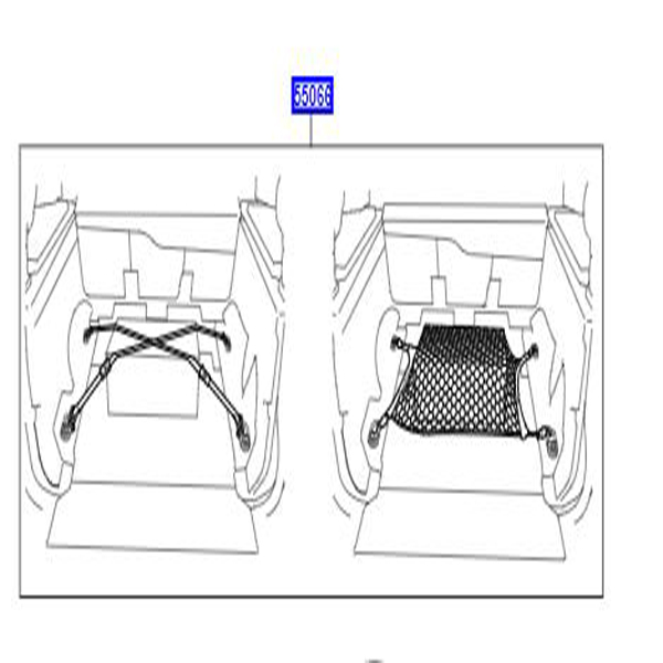 NET LUGGAGE COMPARTMENT FLOOR VPLCS0269