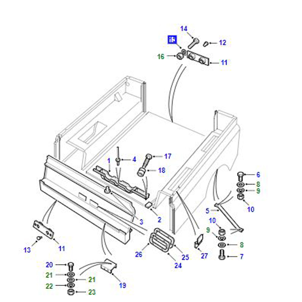 WASHER M8 MULTIPLE USES WC108057