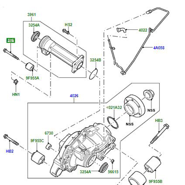 BOLT HEX  M10 X 70MM SUSPENSION AND AXLE CASE KYG000230