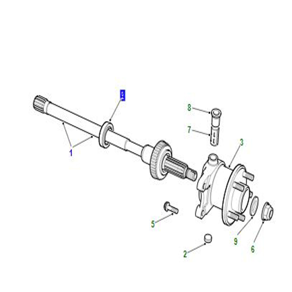 JOINT D’ETANCHEITE AVANT ET ARRIERE DU MOYEU FTC5209