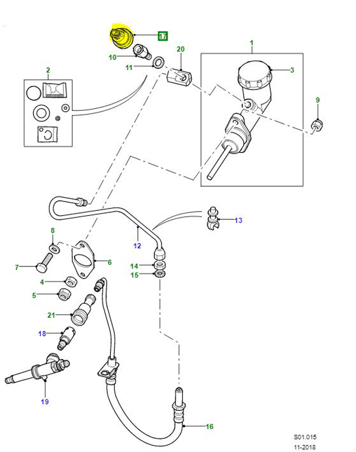 SWITCH ELECTRONIC DIESEL CONTROL MSK500020