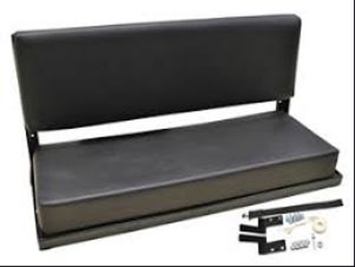 BENCH SEAT BLACK VINYL  320737