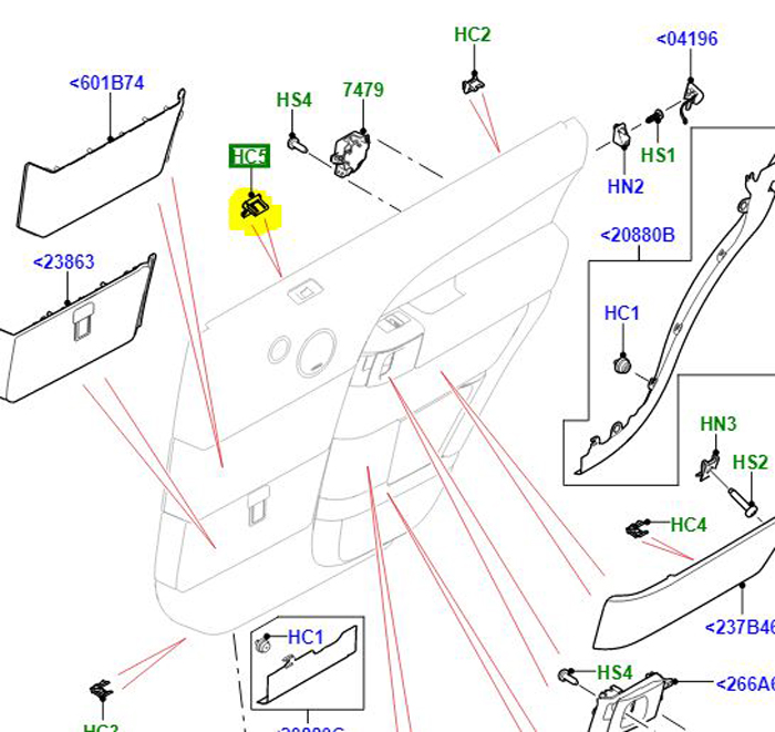 CLIP LR025510