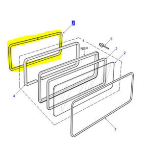 SEAL SIDE WINDOWS MUC1008
