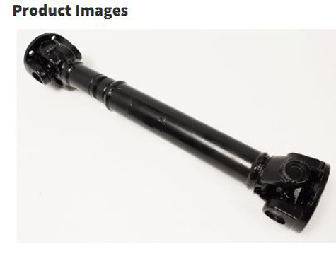 ARBRE PROPULSEUR ARRIÈRE 88 CHASSIS SERIES VEHICLES FRC4907G