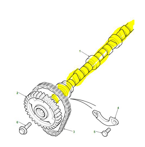 CAMSHAFT ENGINE  ERR3720