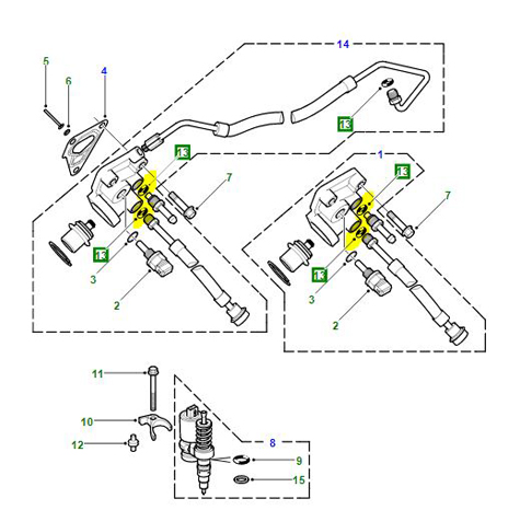 TD5 FUEL REGULATOR O-RING STC4509