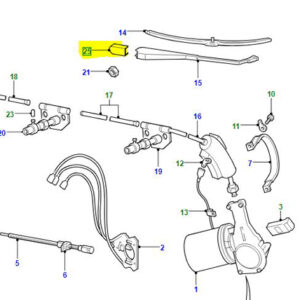 CAP WIPER ARM LR058466