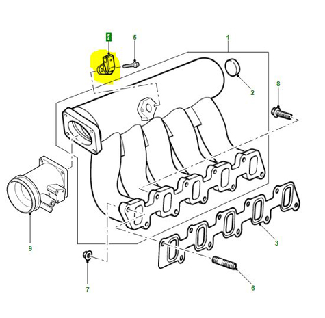 TEMPERATURE SENSOR TD5 MHK100640G