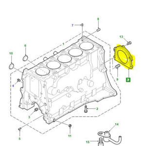 JOINT D'HUILE ARRIÈRE VILEBREQUIN TD5 LUF100420G
