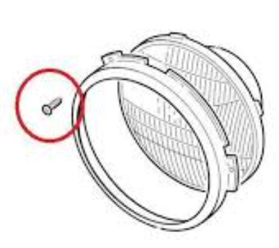 SCREW HEADLAMP FIXING STC1486