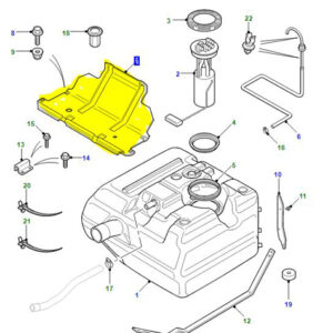 CRADLE FUEL TANK SUPPORT DEFENDER 110 TD5 AND PUMA WFI100100