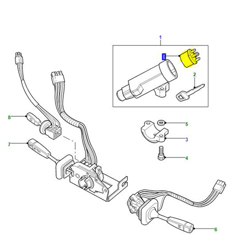 SWITCH – IGNITION LR039638G