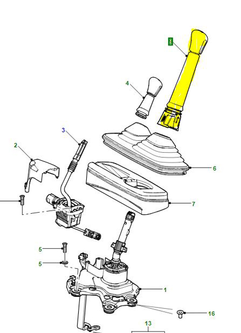 GEAR STICK PUMA UKJ500100PMA