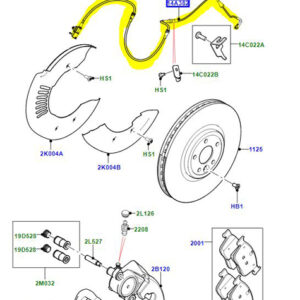 BRAKE WEAR SENSOR REAR LR092060