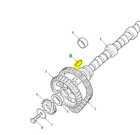 EMPLACEMENT DE L’ARBRE À CAMES ERC2838