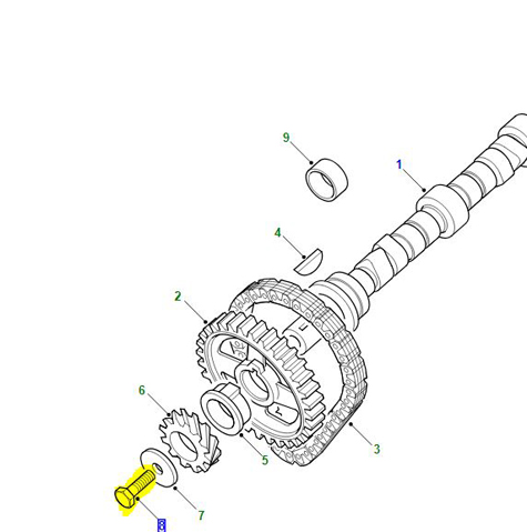 BOULON ARBRE A CAMES V8 602227