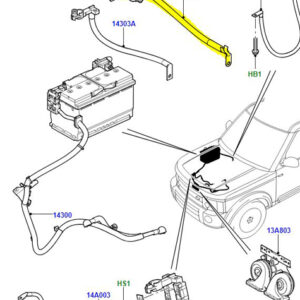 CABLE - BATTERY NEGATIVE LR019931