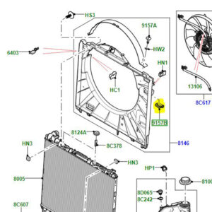 RETAINING FASTNER EZM000110
